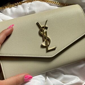 Saint Laurent cross body wallet